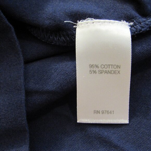 J Jill Blue Cotton Tank Top w/ Side Ties Size Small - Picture 5 of 13